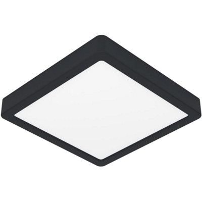 Sleek Black Square LED Ceiling Light for Modern Indoor Decor