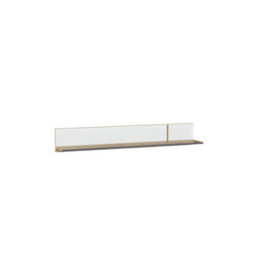 Sleek Modico Wall Shelf in Oak Artisan - Stylish Storage (W)1500mm x (H)230mm x (D)250mm, Modern Elegance