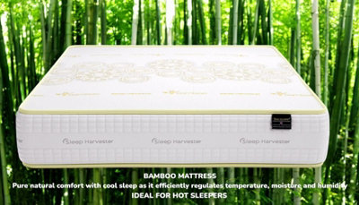 Sleep Harvester CHANCELLOR Hybrid 2000 Pocket Sprung Sleep Resonance ...