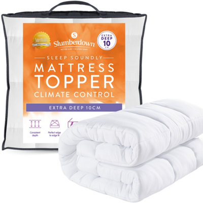 Sleep Soundly Climate Control 2.5cm Mattress Topper