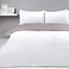 Sleepdown Mini Polka Dots Mink White Reversible Duvet Set Quilt Cover Bedding King Size