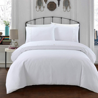 Sleepdown waffle best sale duvet set