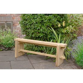 Sleeper Wooden Garden Pew Furniture Bench