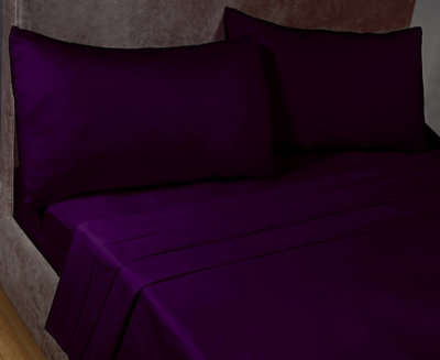 SleepND Percale Polycotton 180 Thread Count Fitted Sheet
