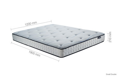 SleepSoul Air Small Double Mattress White
