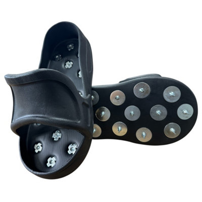 Slide On Spiked Shoes for Levelling Compound and Screeding Size XL (UK ...