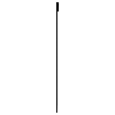 Sliding Door ESG Glass and Aluminium 90x205 cm Black