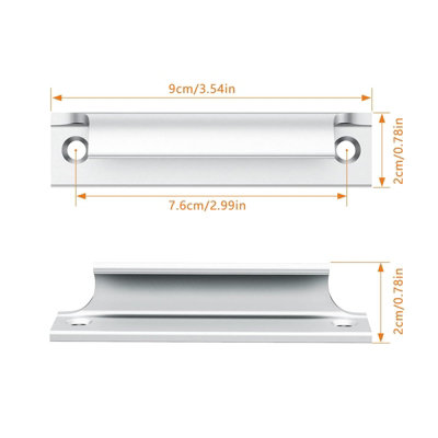 Sliding door handle - Kitchen cabinet handle - Balcony door handle ...