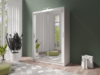 Sliding Door Wardrobe PARIS 150cm White