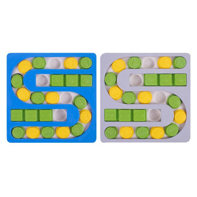Sliding Puzzle Pet Feeder Treat Slow Feeding Interactive Toy Game Dog Puppy Price Comparisons | Compare The Build