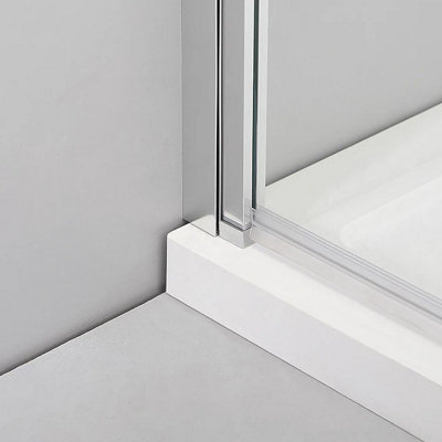 Sliding Shower Door 4mm Glass with 1000x1000mm tray - 6