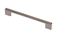 SLIM BAR 819 - cabinet door handle - 160mm, black chrome