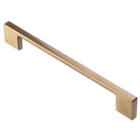 SLIM BAR 819 - cabinet door handle - 160mm, brass