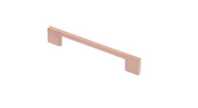 SLIM BAR 819 - cabinet door handle - 160mm, copper