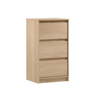 Slim Bedroom Drawers Storage Chest of Drawers Handleless Narrow ...