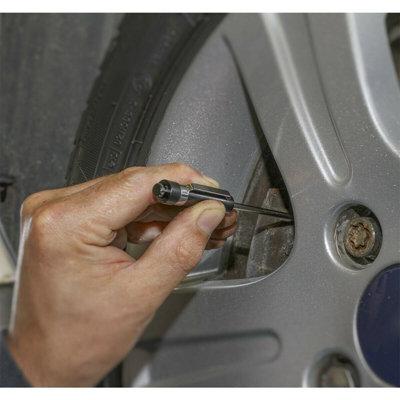 Slim Brake Pad Thickness Gauge - 1.5mm MOT Check Mark - Calibration Line