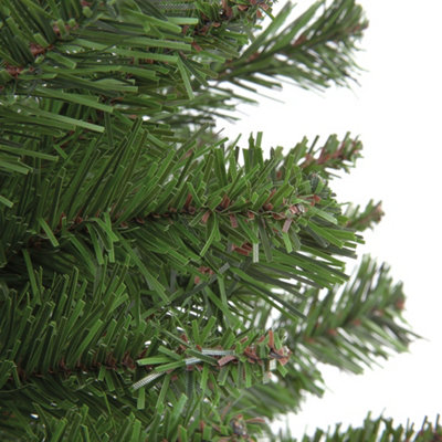 Slim Christmas Tree Pencil Green 7ft with Storage Box - 3