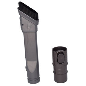 Slim Combination Dusting Brush and Crevice Tool Assembly for Dyson Vacuum Cleaners by Ufixt