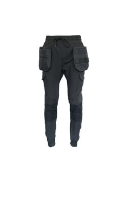 Slim Fit Stretch Work Trouser Flexible Work Jogger With Knee Pad Pockets Sold Without Holster Pockets