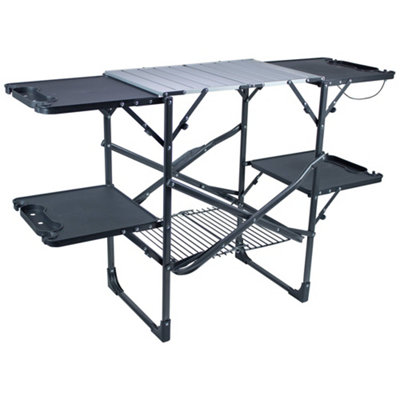 Slim-Fold Cook Station™ with Built-In Storage
