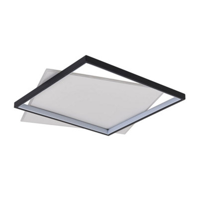 Slim Modern LED Ceiling Light Memory Function Remote