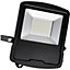 Slim Outdoor IP65 Floodlight - 100W Daylight White LED - 8000 Lumens High Output