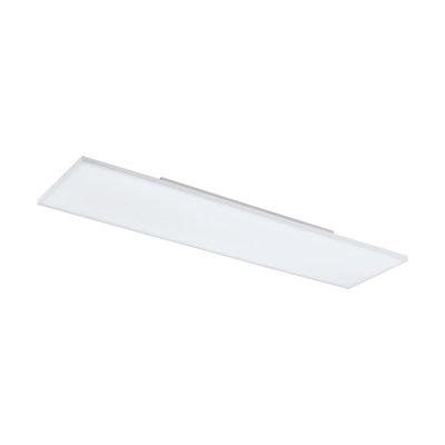 Slim White LED Wall and Ceiling Light 1200mm 33W with 4000K Brightness