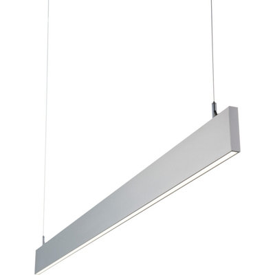 Slimline Commercial Suspension Light - 1500mm x 20mm - 40W Cool White ...