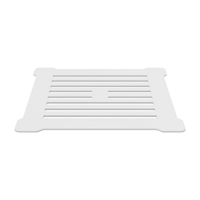 Slimline Shower Tray Grill Waste - White - Balterley