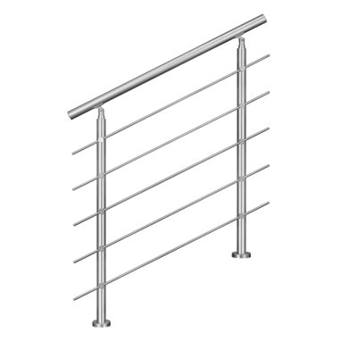 SLINE Stair Handrail Kit,Balustrade, Stainless Steel Banister for Steps ...