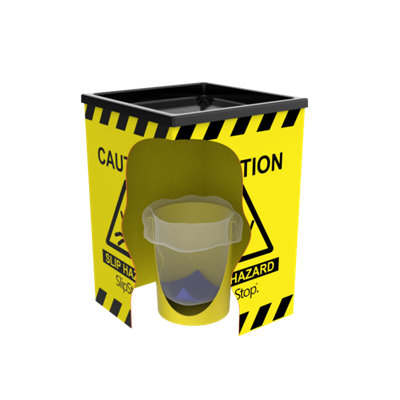 Slipstop 65 Starter Kit - Wet Floor Sign and Leak Diverter