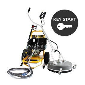 SlipStream Pro 20 Pressure Washer & 20" Surface Cleaner. Driveway and Patio cleaning. Key Start.