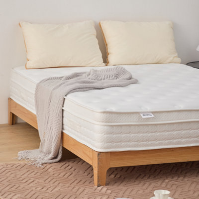 Sloomy 6FT Plus Hybrid Memory Foam Pocket Spring Mattress, Zoned Coil ...