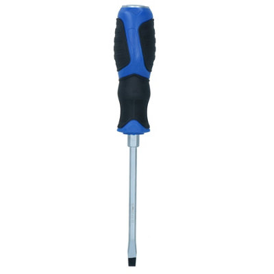 Slotted Flat Headed Screwdriver SL5.5 5.5mm x 100mm Magnetic Tip Rubber ...