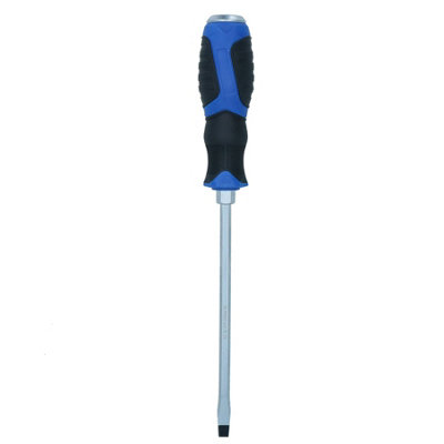 Slotted Flat Headed Screwdriver SL6.5 6.5mm x 150mm Magnetic Tip Rubber Grip
