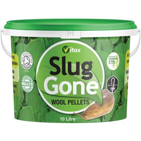 Slug Gone Wool Pellets Repellent Effective Slug Snail Barrier Organic Safe 10L