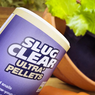 SlugClear Ultra 3 300g Fast-Acting Pellets to Protect Plants from Slugs ...