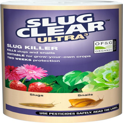 SlugClear Ultra 3 Slug and Snail Killer Pellets 300g Effective ...