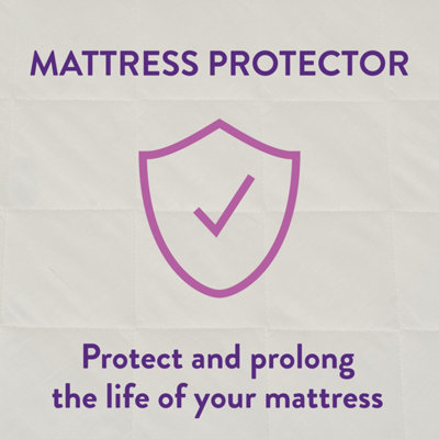 Slumberdown Anti Allergy Mattress Protector, Double