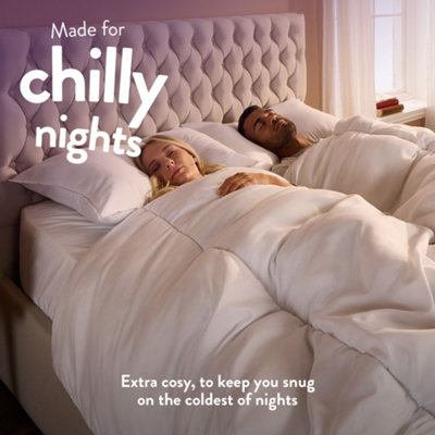 Slumberdown Chilly Nights King 15 Tog Extra Warm Winter Duvet