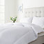 Slumberdown Climate Control Double Duvet 4.5 Tog Temperature Regulating Lightweight Summer Quilt 2 Medium Pillows Machine Washable