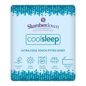 Slumberdown Cool Sleep Ultracool Nylon Fitted Sheet