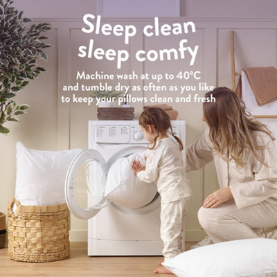 Pillow Cleaning Do Down Pillows Smell How To Wash Dry Feather Or