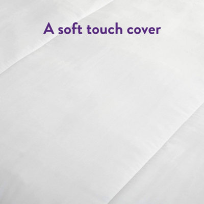 Slumberdown Feels Like Down Duvet 13.5 Tog Super King Winter Duvet With ...