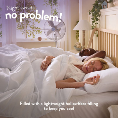 Slumberdown Super Cool 4.5 Tog Duvet, Super King
