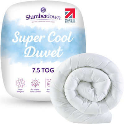 Slumberdown Super Cool 7.5 Tog Duvet, King