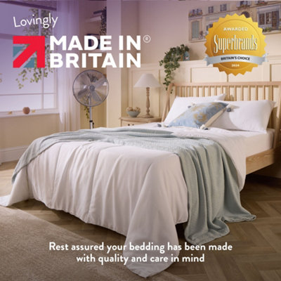 Slumberdown Super Cool 7.5 Tog Duvet, Super King