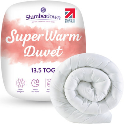 Slumberdown Super Warm Duvet, 13.5 Tog, King