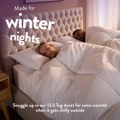 Slumberdown Super Warm Duvet, 13.5 Tog, King