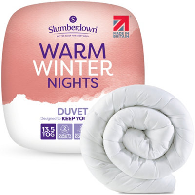 Slumberdown Warm Winter Nights Duvet, 13.5 Tog, King DIY at B&Q